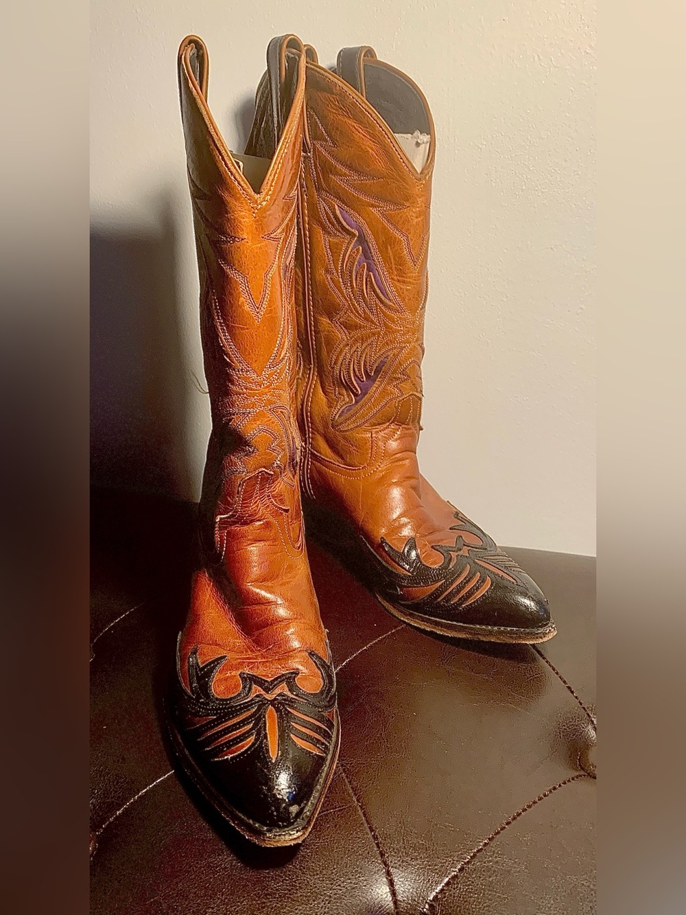 Vintage Code West Cowboy Boots